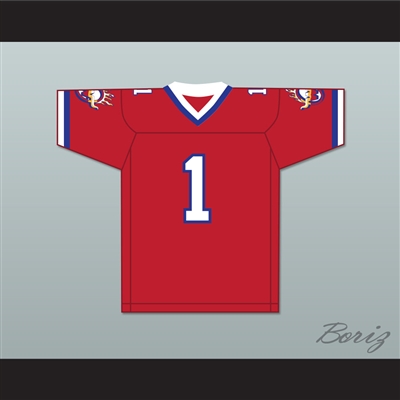 1984 USFL Frank Minnifield 1 Arizona Wranglers Road Football Jersey