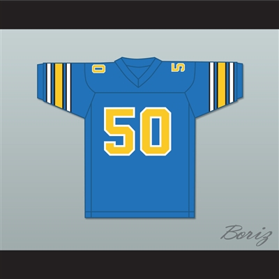 1984 USFL Gary Plummer 50 Oakland Invaders Road Football Jersey