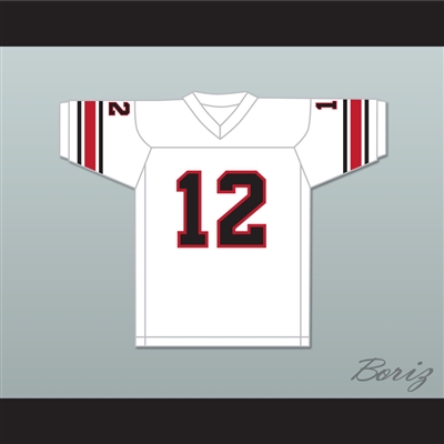 1984 USFL Jim Kelly 12 Houston Gamblers Home Football Jersey