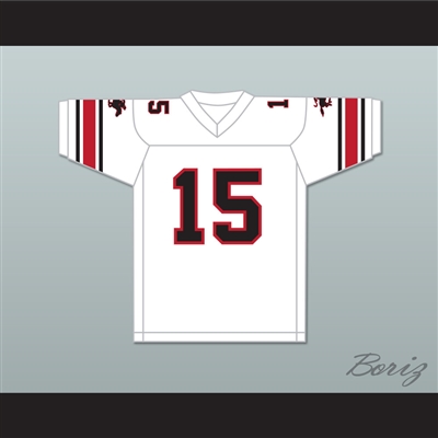 1984 USFL Jimmy Jordan 15 Tampa Bay Bandits Home Football Jersey