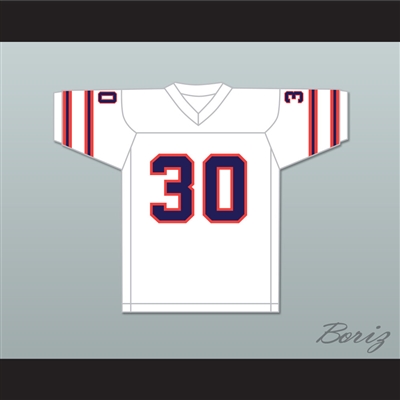 1984 USFL Mike Rozier 30 Pittsburgh Maulers Home Football Jersey