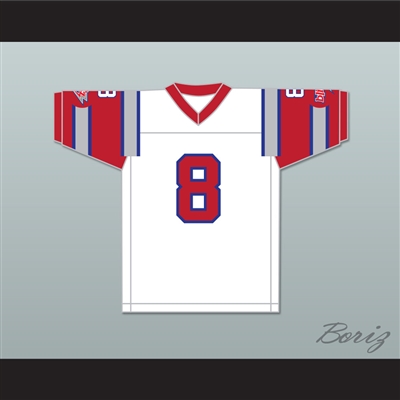 1984 USFL Vince Evans 8 Chicago Blitz Home Football Jersey
