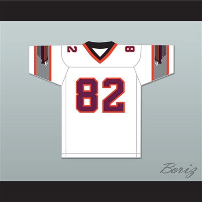 1985 USFL Alton Alexis 82 Jacksonville Bulls Home Football Jersey