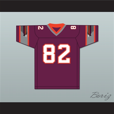 1985 USFL Alton Alexis 82 Jacksonville Bulls Road Football Jersey