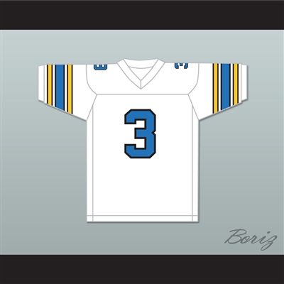 1985 USFL Bobby Hebert 3 Oakland Invaders Home Football Jersey