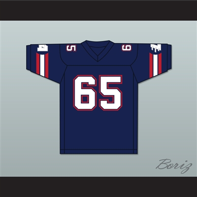 1985 USFL Gary Zimmerman 65 Los Angeles Express Road Football Jersey