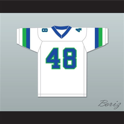1985 USFL James Hadnot 48 San Antonio Gunslingers Home Football Jersey
