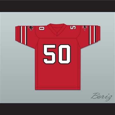 1985 USFL Ron Simmons 50 Tampa Bay Bandits Road Football Jersey