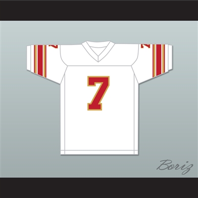 1985 USFL Sean Landeta 7 Baltimore Stars Home Football Jersey