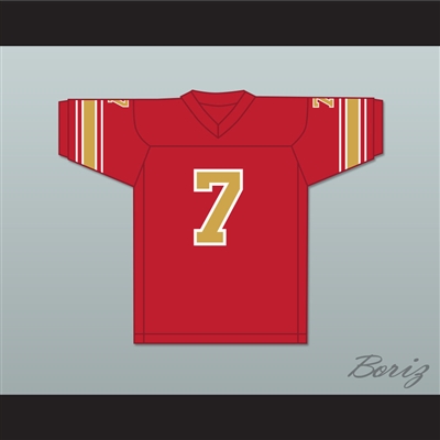 1985 USFL Sean Landeta 7 Baltimore Stars Road Football Jersey