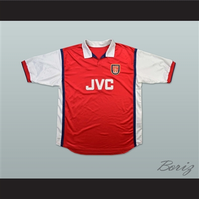1998-1999 Arsenal London FC Red Soccer Jersey