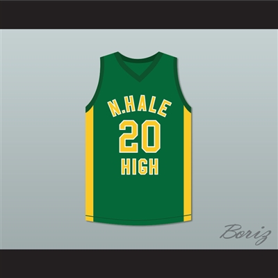 Snopp Dogg 20 N. Hale High School Basketball Jersey Young, Wild and Free