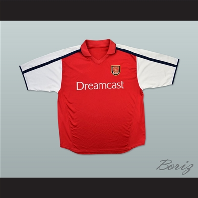 2000-2002 Arsenal London FC Red Soccer Jersey