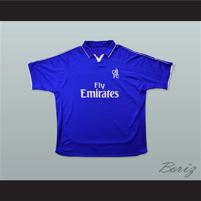 2001-2003 Chelsea London FC Blue Soccer Jersey