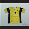 2002-2003 Style Ukraine National Team Home Yellow Soccer Jersey