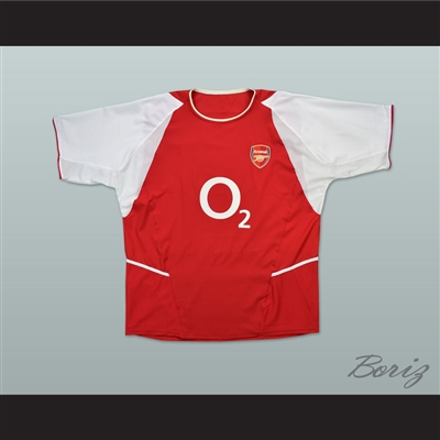 2002-2004 Arsenal London FC Red Soccer Jersey