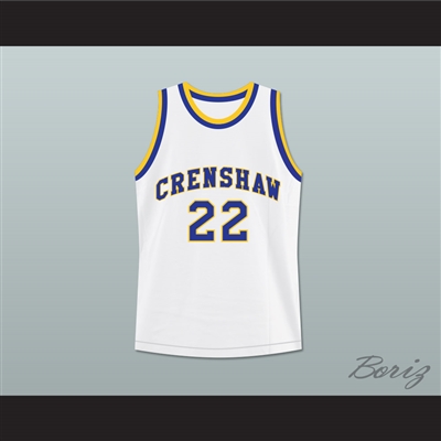 Omar Epps Quincy McCall 22 Crenshaw High School Basketball Jersey Love and Basketball