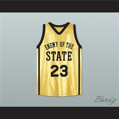 Marvin Collins Stretch 23 Enemy Of The State Basketball Jersey Crossover