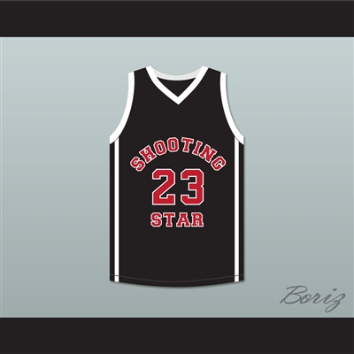 Lebron James 23 Ohio Shooting Stars AAU Black Basketball Jersey More Than A Game