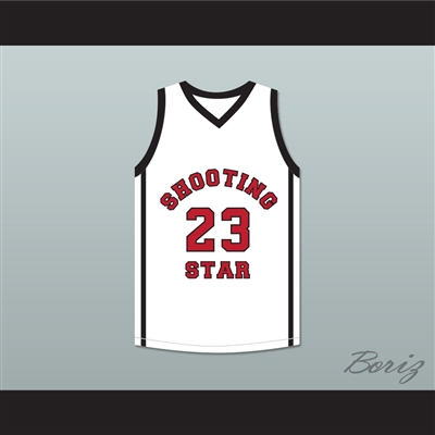 Lebron James 23 Ohio Shooting Stars AAU White Basketball Jersey More Than A Game
