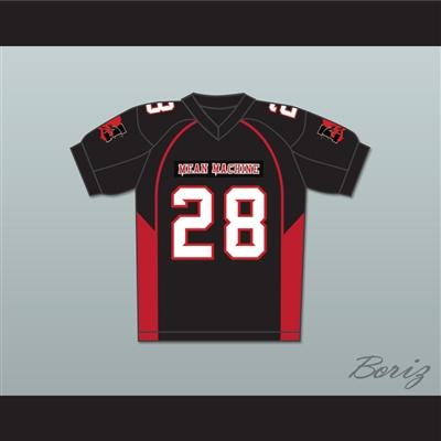 28 Lewis Mean Machine Convicts Football Jersey Includes Patches