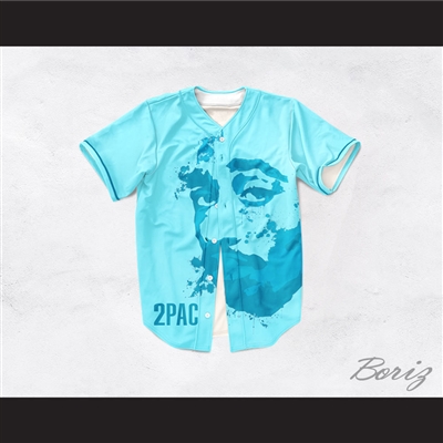 2Pac 02 Makaveli Baseball Jersey Design 4