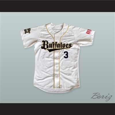 Lee S.Y. 3 Orix Buffaloes Baseball Jersey with Patches