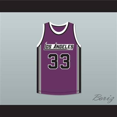 Kareem Abdul-Jabbar 33 Los Angeles Basketball Jersey The Fish That Saved Pittsburgh