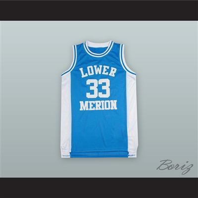 Kobe Bryant 33 Lower Merion High School Light Blue Basketball Jersey