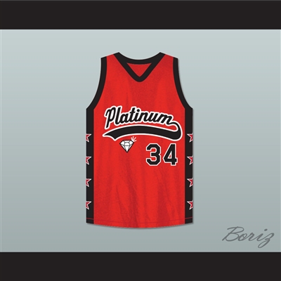 Violater 34 Platinum Jewelz Basketball Jersey Crossover