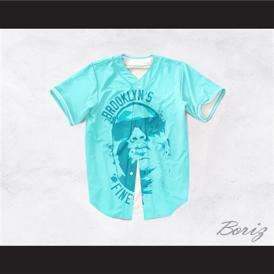 Notorious B.I.G. 35 Brooklyn's Finest Baseball Jersey Design 4