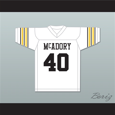 Bo Jackson 40 McAdory High School White Football Jersey