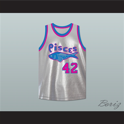Reverend Grady Jackson 42 Pittsburgh Pisces Basketball Jersey The Fish That Saved Pittsburgh
