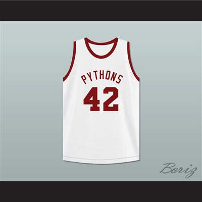 Reverend Grady Jackson 42 Pittsburgh Pythons Basketball Jersey The Fish That Saved Pittsburgh