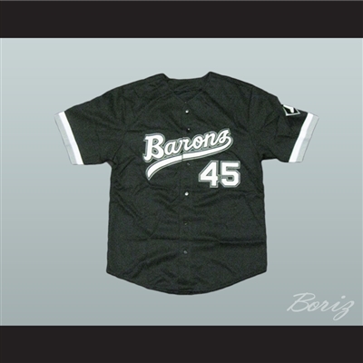 Michael Jordan Rookie 45 Barons Baseball Jersey