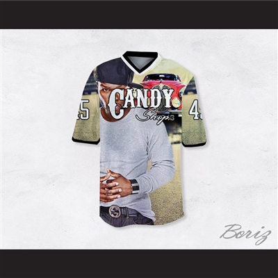 50 Cent 45 Candy Shop Luxury Car Football Jersey