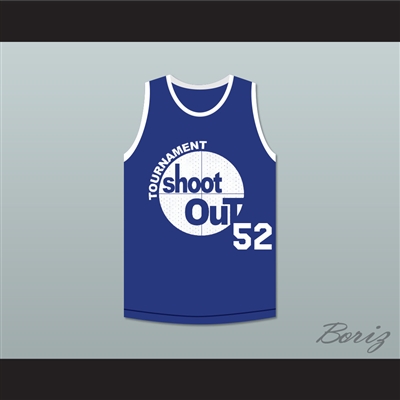 Token White Guy 52 Tournament Shoot Out Bombers Basketball Jersey Above The Rim