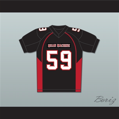 Carlucci Weyant 59 Fraizer Mean Machine Convicts Football Jersey