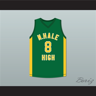 Wiz Khalifa 8 N. Hale High School Basketball Jersey Young, Wild and Free