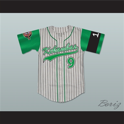 Miles Pennfield II 'Big Poppa' 9 Kekambas Baseball Jersey Hardball Includes ARCHA Patch and G-Baby Memorial Sleeve
