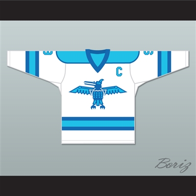 Wayne Gretzky 9 Ross Sheppard High School Thunderbirds Hockey Jersey