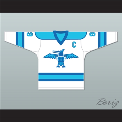 Wayne Gretzky 99 Ross Sheppard High School Thunderbirds Hockey Jersey