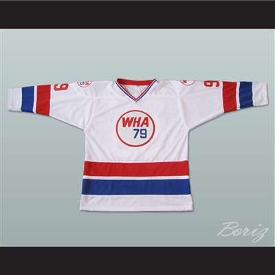 Wayne Gretzky 99 WHA All-Star Hockey Jersey 1979 New Any Size