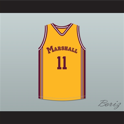 Arthur Agee 11 John Marshall Metropolitan High School Commandos Basketball Jersey Hoop Dreams