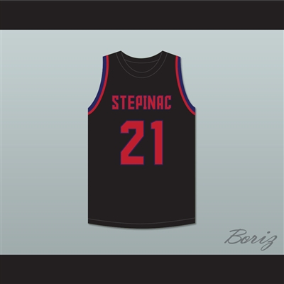 AJ Griffin 21 Archbishop Stepinac High School Crusaders Black Basketball Jersey 2