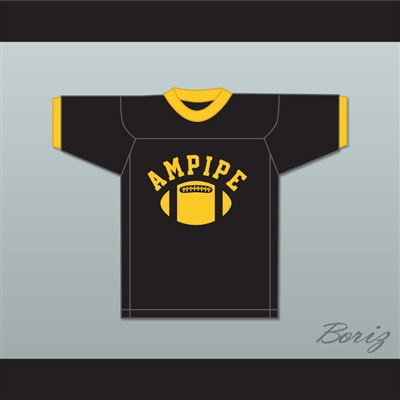 Ampipe High School Bulldogs Black Practice Football Jersey