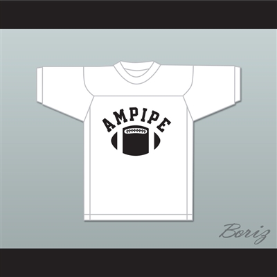 Ampipe High School Bulldogs White Practice Football Jersey