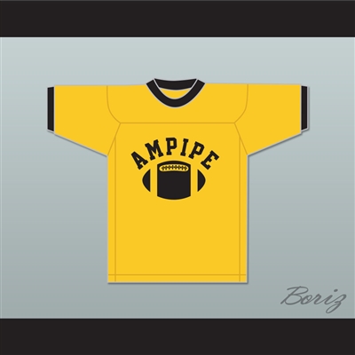 Ampipe High School Bulldogs Yellow Practice Football Jersey