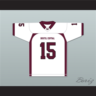 Aaron Hernandez 15 Bristol Central Rams White Football Jersey Version 2 Killer Inside: The Mind of Aaron Hernandez