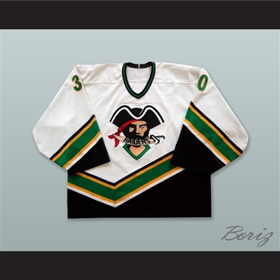 Aaron Sorochan 30 Prince Albert Raiders White Hockey Jersey